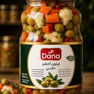 grüne Oliven halabi 2650g- زيتون اخضر مشكل