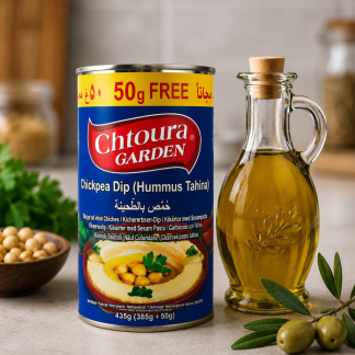 Chtoura Garden Hummus Tahina 430g -حمص بالطحينة