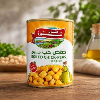 Gekochte Kichererbsen-حمص حب
