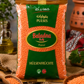 Rote Linsen 900g- عدس احمر